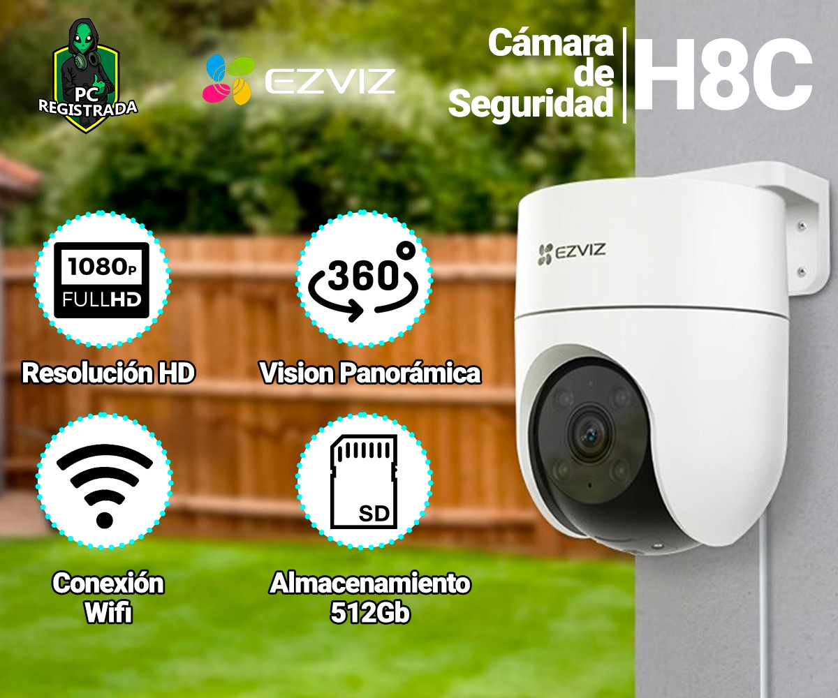 CAMARA IP SMART P/EXTERIOR WiFi Ezviz